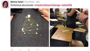 Our winning structures #marshmallowchallenge